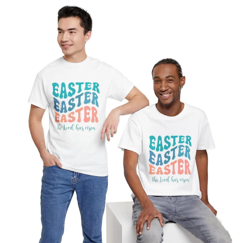 Christian Easter Shirt He Is Risen T-Shirt Easter Religious Tee